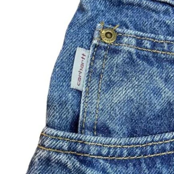 NWT Carhartt Men’s Relaxed Fit Tapered Leg Jeans | Men's Size 54x32, Women's 28 - Picture 6 of 6